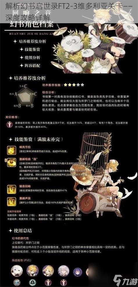 解析幻书启世录FT2-3维多利亚关卡——深度攻略详解