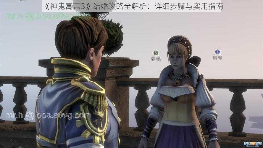 《神鬼寓言3》结婚攻略全解析:详细步骤与实用指南
