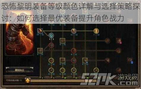 恐怖黎明装备等级颜色详解与选择策略探讨:如何选择最优装备提升角色战力